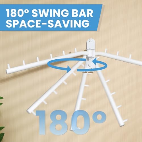 Mooche Swing Clothes Hanger Rack, Garment Racks 11.93" Long - Image 4