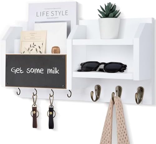 Lwenki Mail and Key Holder – Wall Mount Key Hanger by Lwenki