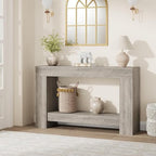 GarveeHome 47" Farmhouse 2-Tier Console Table - Image 3