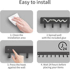 2 Pack Key Holder for Wall, Key Hooks - Image 5