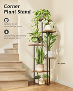 GENTINGBRO Corner Plant Stand Indoor Tall Plant Shelf - Image 2