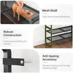 Expandable Metal Shoe Rack for Closet, Entryway & Garage - Image 5
