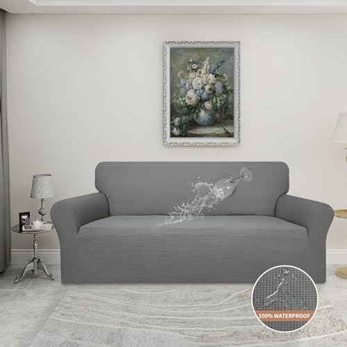 Easy-Going 100% Waterproof Couch Cover, 3 Cushion Couch Slipcover - Image 2