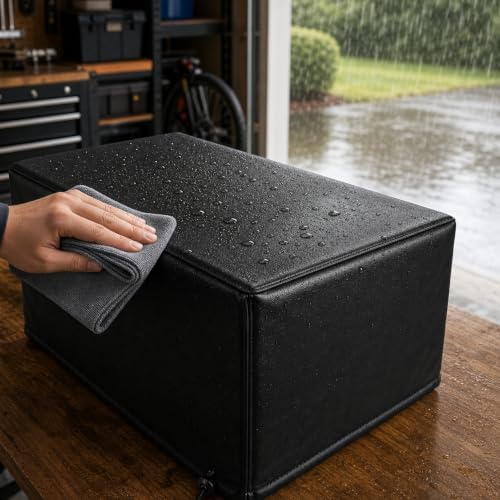Corevibe Custom Size Dust Cover, PU Leather Cover - Image 3