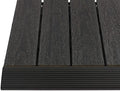 NewTechWood 1/6 ft. x 1 ft. Quick Deck Composite Deck Tile Straight Fascia in by NewTechWood