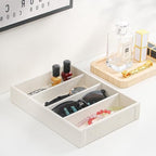 Byken 2 Pcs Sunglasses Organizer, 4 Grid Eyeglass Jewelry Storage Tray - Image 4
