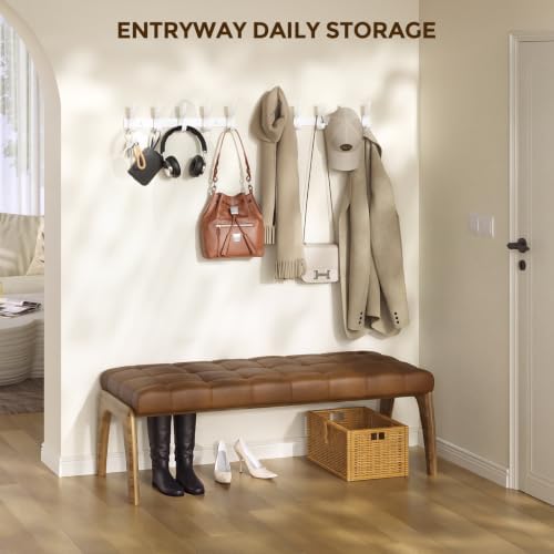 Optish 2 Pack Coat Rack Wall Mount, Heavy Duty Coat Hooks - Image 2