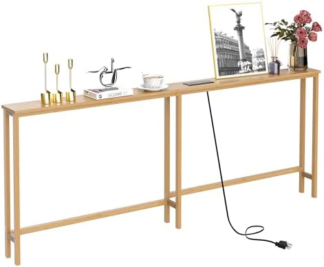 VASMIA 70.9 Inch Narrow Console Table by VASMIA