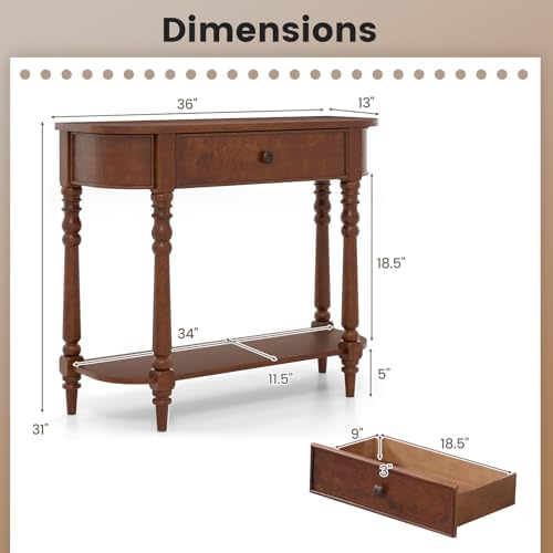 GIANTEX 2-Tier Console Table - Image 3