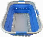 SAMMART 42L Collapsible Plastic Laundry Basket by SAMMART