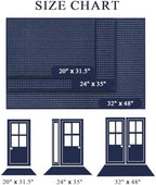 hicorfe Waffle Door Mat Indoor Entrance - Image 2