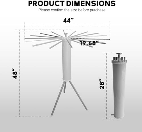 Clothes Drying Rack Foldable, Rotary Tripod Laundry Drying Rack, 16 Aluminum - Image 2