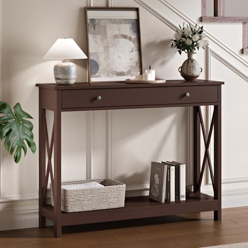 Treocho Espresso Console Table by Treocho
