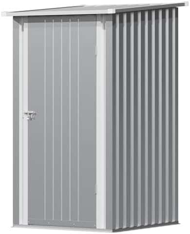 Devoko 3x3 FT Outdoor Storage Shed, Small Garden Tool Shed by DEVOKO