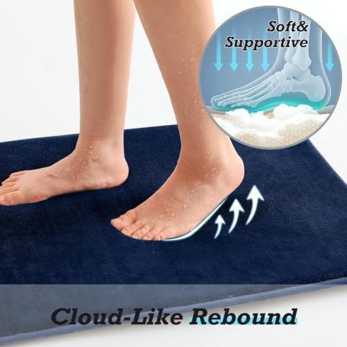 HUXMEYSON Bathroom Rugs Sets 3 Piece, Non-Slip & Quick Dry Bath Mat Set - Image 7