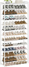 12 Tier Shoe Rack Organizer for 48-60 Pairs, Tall Metal Shoe Storage Shelf by Unknown
