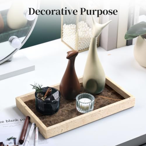 YMXYJM Real Natural Marble Tray - Image 4