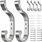 Coat Hooks Wall Mount, Heavy Duty Wall Hooks by BUSSDIS