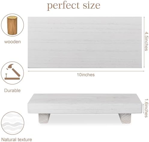 Wood Bathroom Tray Farmhouse Decor Kitchen Soap Holder - Image 4