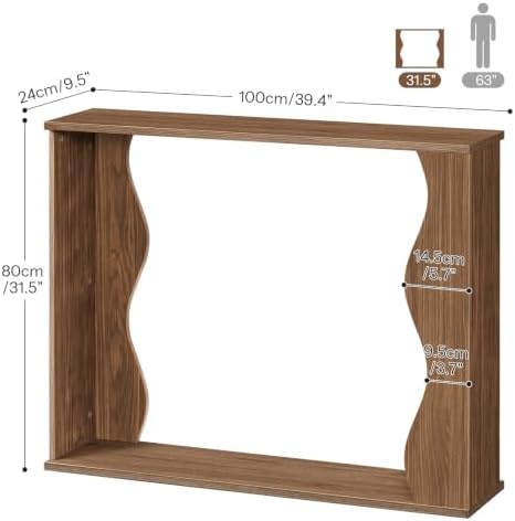 HOOBRO Narrow Entryway Table, 39.4 Inches Console Table - Image 3