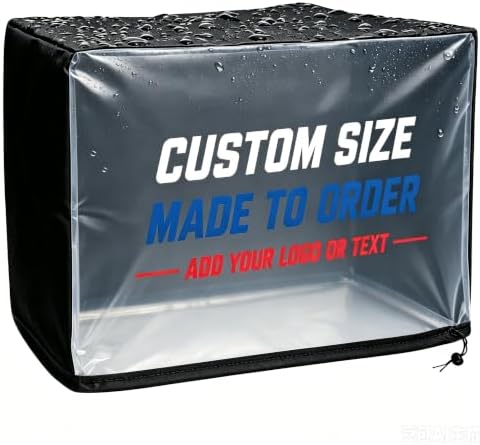 Custom Size Dust Cover, Waterproof Made-to-Measure Protective Cover by Unknown