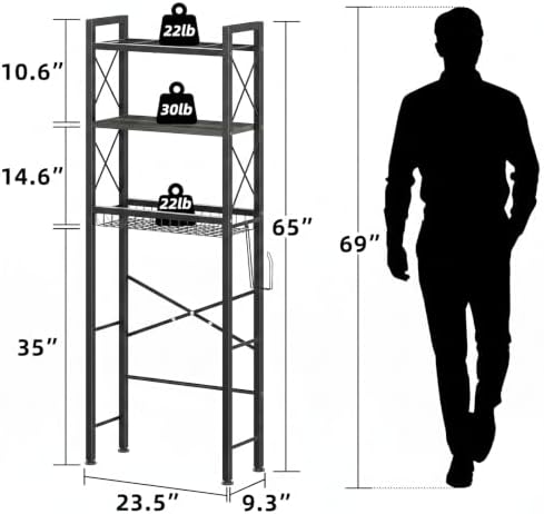 Kalrin Over The Toilet Storage - Image 2