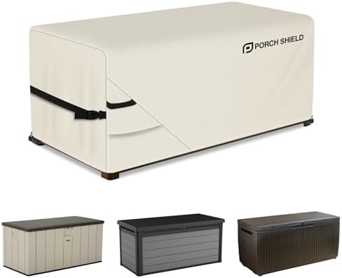 Porch Shield Patio Deck Box Storage Cover 61 x 28 x28 inch by PorchShield