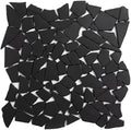 Black Pebble Tile for Shower Floor by Adolif