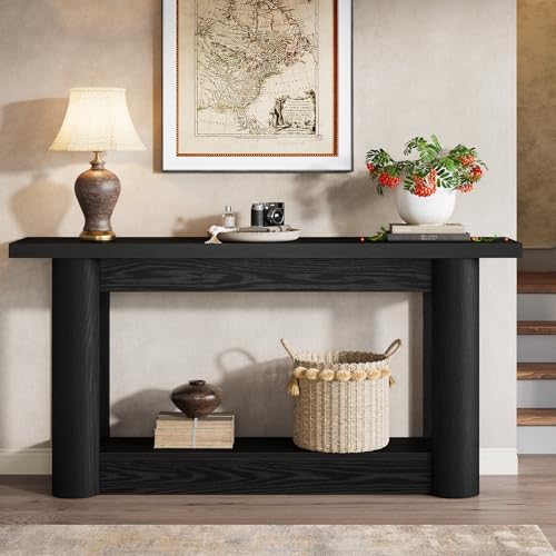 Tribesigns 63" Modern Console Table, Narrow Long Sofa Table Behind Couch - Image 3
