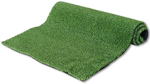 Artificial Grass Astro Turf Lawn 10FTX15FT, Economy Synthetic Fake Grass Indoor by Griclner