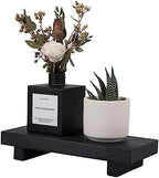 Wood Bathroom Tray Farmhouse Decor Kitchen Soap Holder, 8.7" x 3.6" Black - Image 7