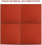MYOYAY 4 Pack Interlocking Tiles 20"x20"x1" Heavy Duty Rubber Tile Green - Image 4