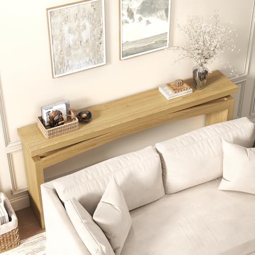 Epecoya Wooden Extra Long Console Tables - Image 4