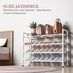 Bumusty 4 Tier Expandable Shoe Rack - Image 6