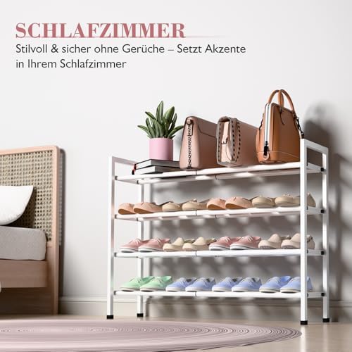 Bumusty 4 Tier Expandable Shoe Rack - Image 6