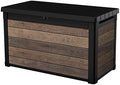 Keter Walnut 100 Gallon Resin Deck Box-Organization and Storage by Unknown