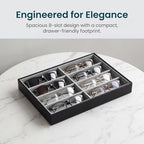 Stratalife 8 Grids Drawer Sunglasses Organizer Tray - Image 7