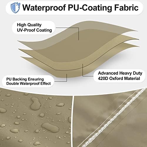 OutdoorLines Outdoor Waterproof Loveseat Couch Cover - Image 3