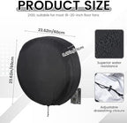 210D Oxford Heavy Duty Outdoor Fan Cover, Anti-UV Outdoor - Image 2