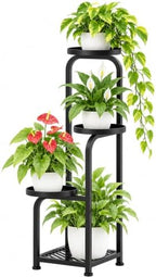 TOSKING 4-Tier Square Corner Plant Stand Indoor Outdoor by TOSKINGESSENCE