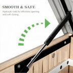 Outdoor Storage Shed Resin Waterproof Storage Cabinet - Image 7