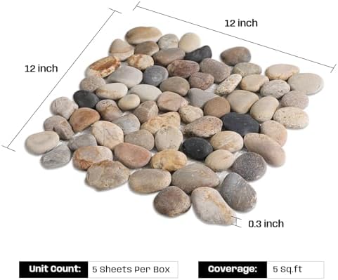 Pebble Tile for Shower Floor - Image 3