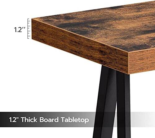 MAHANCRIS Console Table for Entryway, 2-Tier Extra Long Sofa Table Behind Couch - Image 6