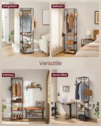 VASAGLE Freestanding Coat Rack, Hall Tree - Image 6