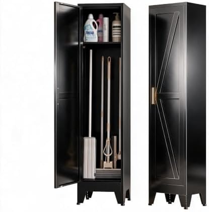 Bevivog 67" Slim Storage Cabinet, Tall Slim Pantry Cabinets by BevivogStylishCabinetsOrganizeYourSpace