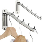 Alise Wall Mounted Drying Rack, Swivel Clothes Drying Hangers by Alise