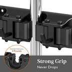 Lifewit Mop and Broom Holder Organizer Wall Hanging Mount, 1 Pack - Image 2