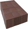 PrimeZone 432 PCS Plastic Interlocking Patio Deck Tiles Outdoor All Weather by PrimeZone