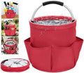 17L Foldable Waterproof Cleaning Supply Caddy by ZUZUAN