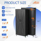 GAIOUS 78.7" Tall Metal Storage Cabinet - Image 2